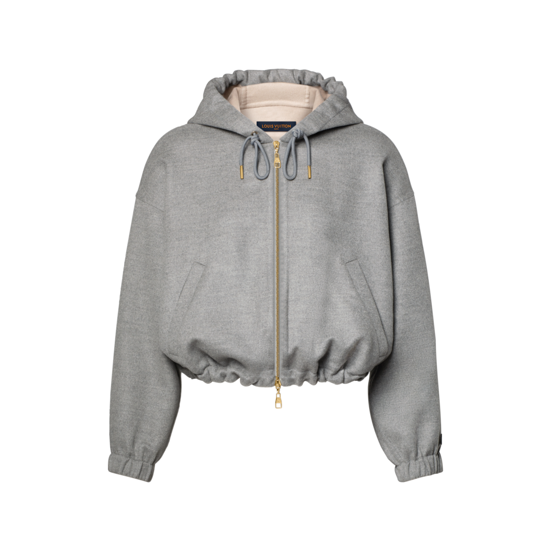 Double Face Cashmere Hoodie - Ready-to-Wear | LOUIS VUITTON